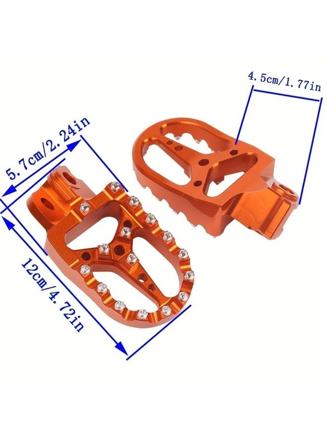Red Motorcycle Footrest Footpegs for KTM 690 950 990 Enduro SMC Supermoto Adventure Models - Image 2
